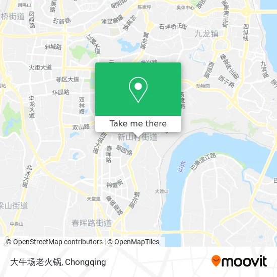 大牛场老火锅 map