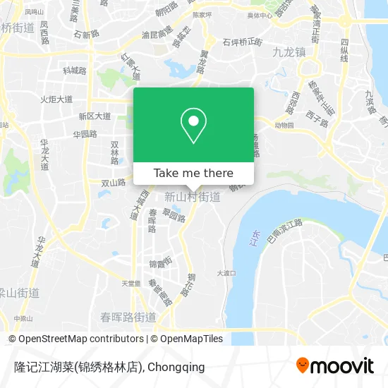 隆记江湖菜(锦绣格林店) map