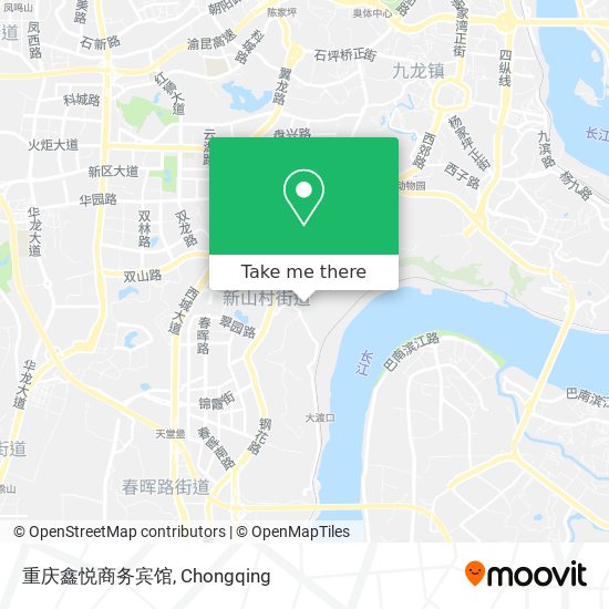 重庆鑫悦商务宾馆 map
