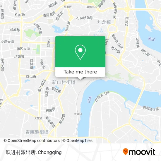 跃进村派出所 map
