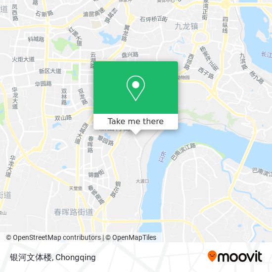 银河文体楼 map