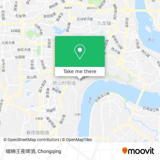 螺蛳王夜啤酒 map