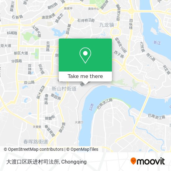 大渡口区跃进村司法所 map