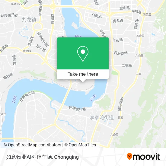 如意物业A区-停车场 map