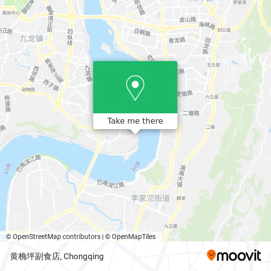 黄桷坪副食店 map