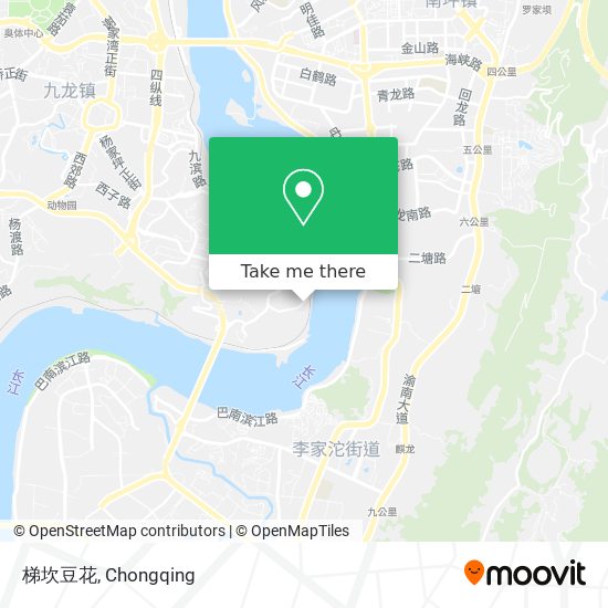 梯坎豆花 map
