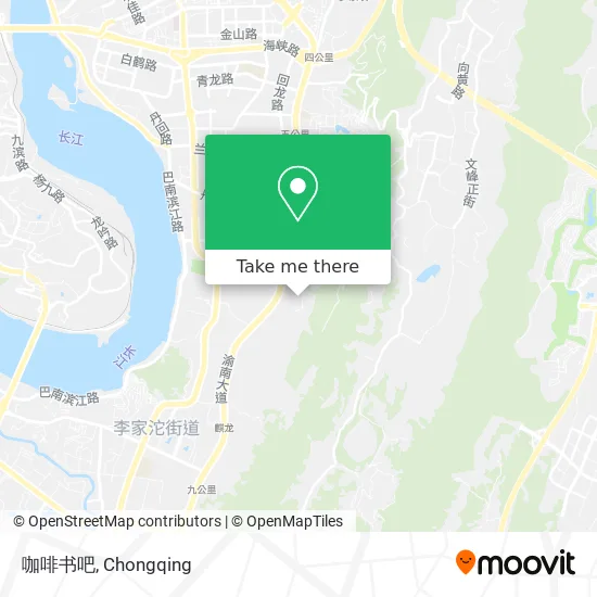咖啡书吧 map