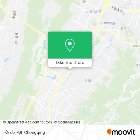茶花小镇 map