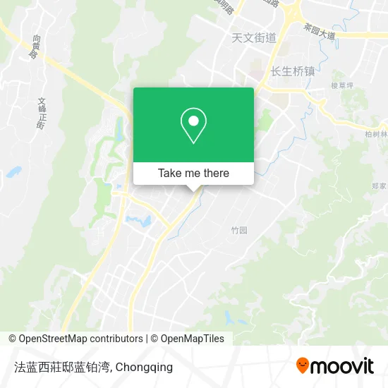 法蓝西莊邸蓝铂湾 map