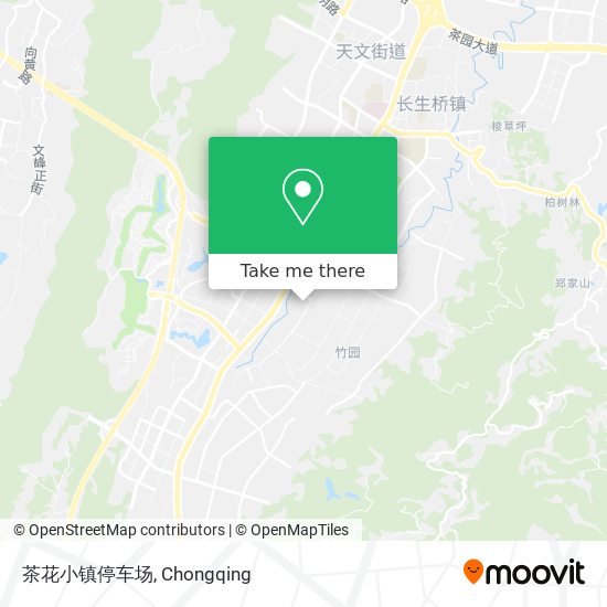 茶花小镇停车场 map