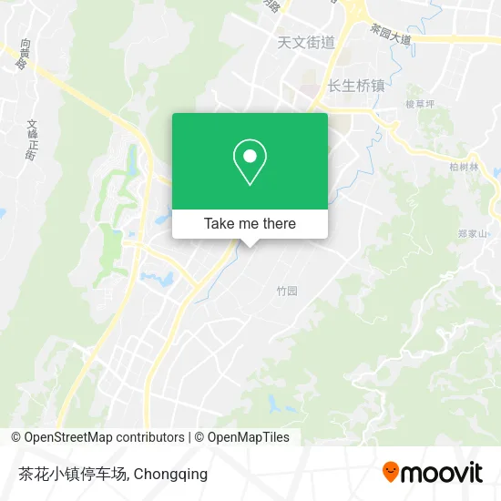 茶花小镇停车场 map