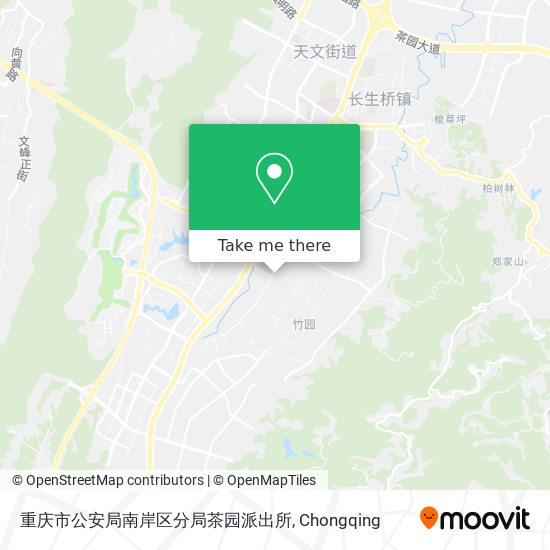 重庆市公安局南岸区分局茶园派出所 map