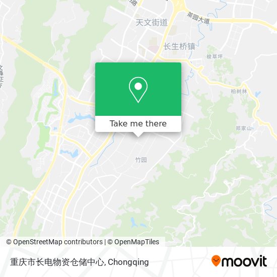 重庆市长电物资仓储中心 map