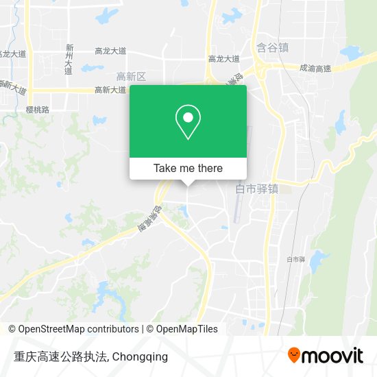 重庆高速公路执法 map