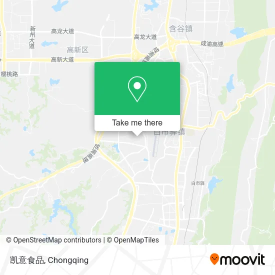凯意食品 map