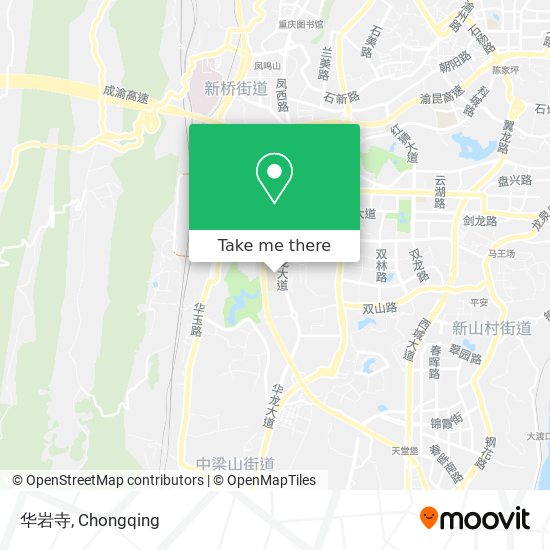 华岩寺 map