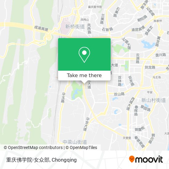 重庆佛学院-女众部 map