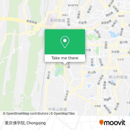 重庆佛学院 map