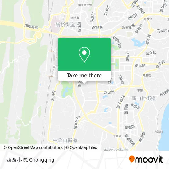 西西小吃 map