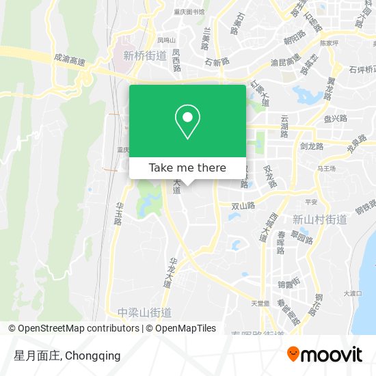 星月面庄 map