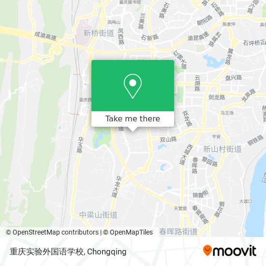 重庆实验外国语学校 map