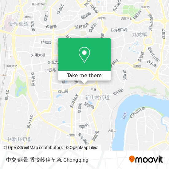 中交·丽景-香悦岭停车场 map