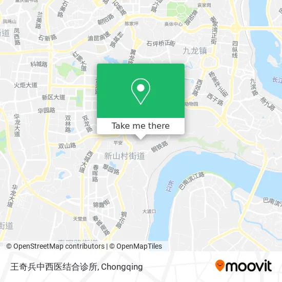 王奇兵中西医结合诊所 map