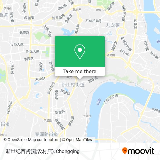 新世纪百货(建设村店) map
