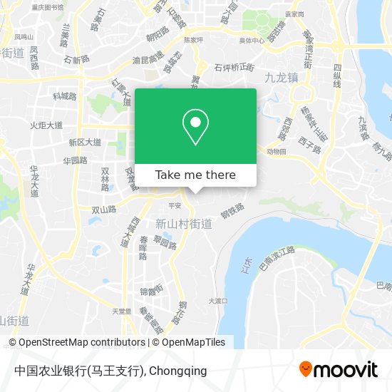 中国农业银行(马王支行) map