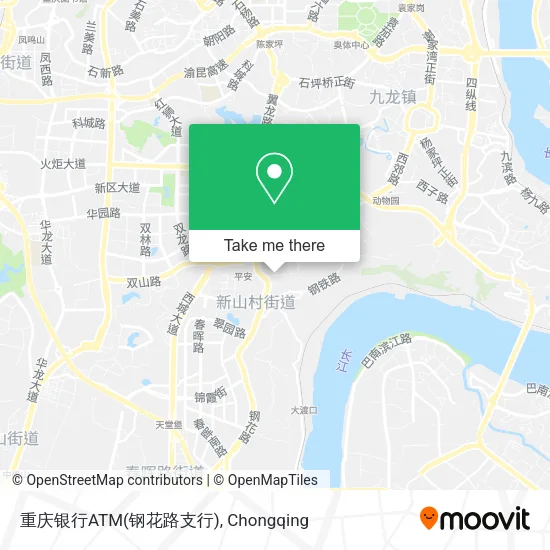 重庆银行ATM(钢花路支行) map