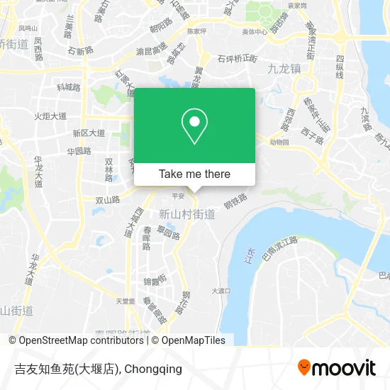 吉友知鱼苑(大堰店) map