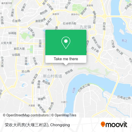 荣欢大药房(大堰三村店) map