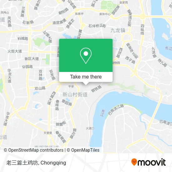老三篇土鸡坊 map