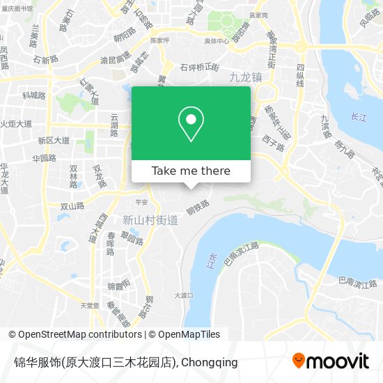 锦华服饰(原大渡口三木花园店) map