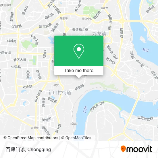 百康门诊 map