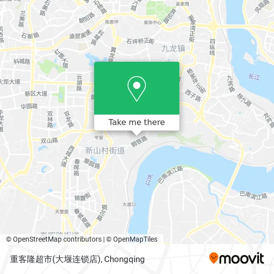 重客隆超市(大堰连锁店) map