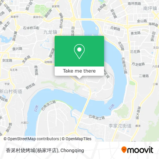 香涎村烧烤城(杨家坪店) map