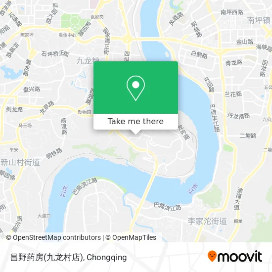 昌野药房(九龙村店) map