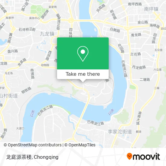 龙庭源茶楼 map
