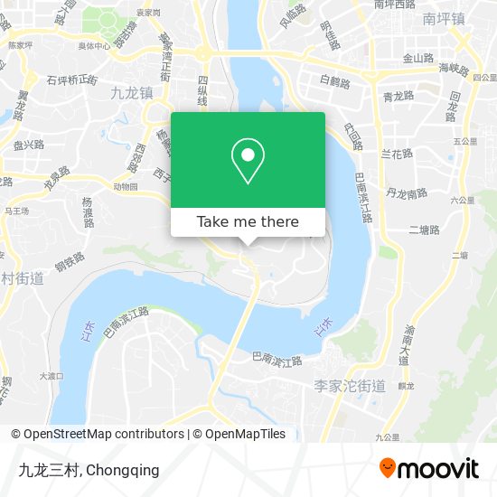 九龙三村 map