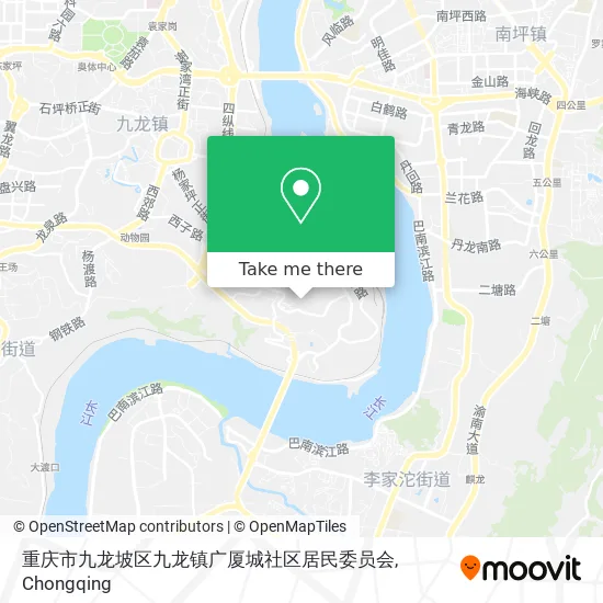 重庆市九龙坡区九龙镇广厦城社区居民委员会 map