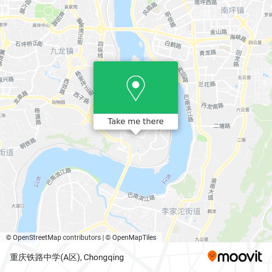 重庆铁路中学(A区) map