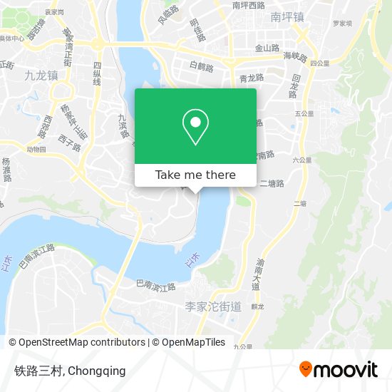 铁路三村 map