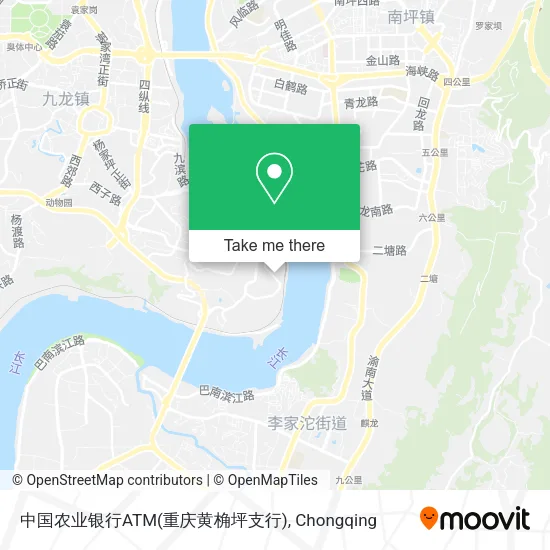 中国农业银行ATM(重庆黄桷坪支行) map