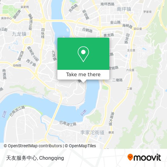 天友服务中心 map