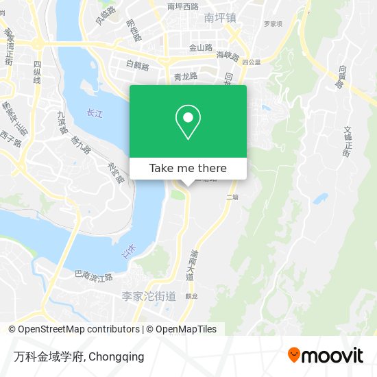 万科金域学府 map