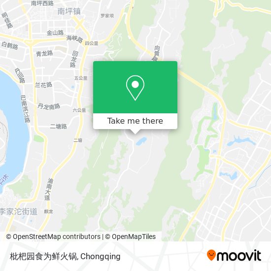 枇杷园食为鲜火锅 map