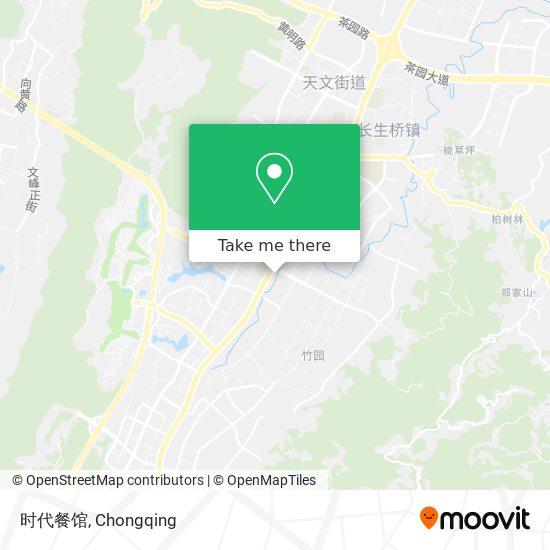 时代餐馆 map