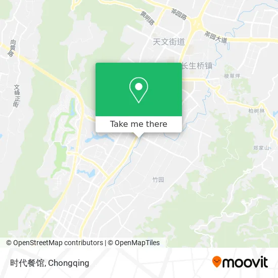 时代餐馆 map