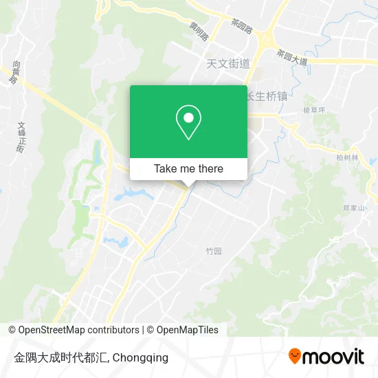 金隅大成时代都汇 map